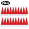 Mini Santa Hat Cutlery Decorations Set 11