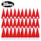Mini Santa Hat Cutlery Decorations Set 12