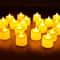 Colorful LED Flameless Tealight Candles Set 1