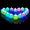Colorful LED Flameless Tealight Candles Set 3