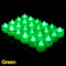 Colorful LED Flameless Tealight Candles Set 11