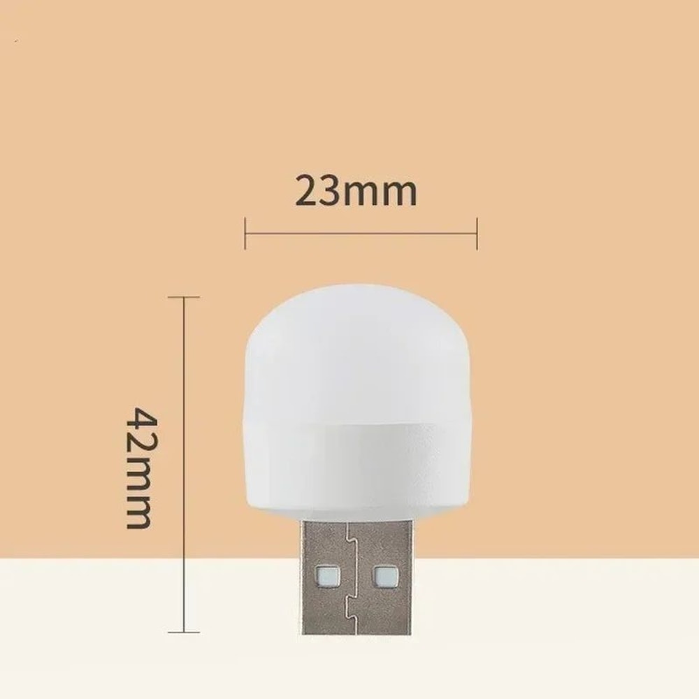 Mini USB LED Night Light Reading Lamp 5