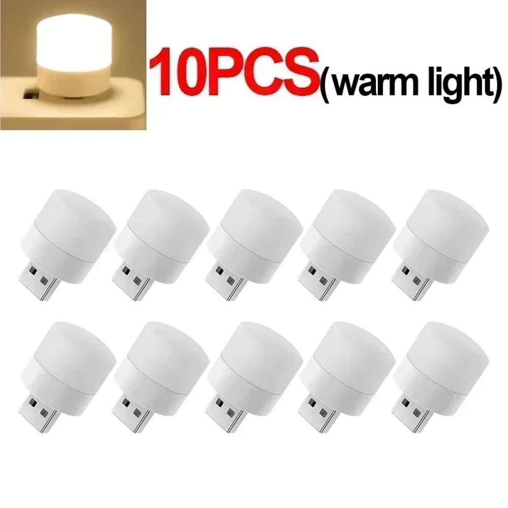 Mini USB LED Night Light Reading Lamp 13