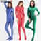 Satin Full Body Yoga Jumpsuit Long Sleeve 1