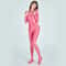 Satin Full Body Yoga Jumpsuit Long Sleeve 4