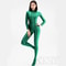 Satin Full Body Yoga Jumpsuit Long Sleeve 13