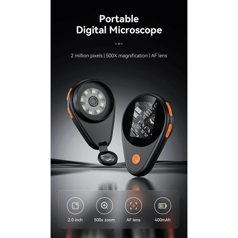 500X Portable Digital Microscope With Auto Focus 6