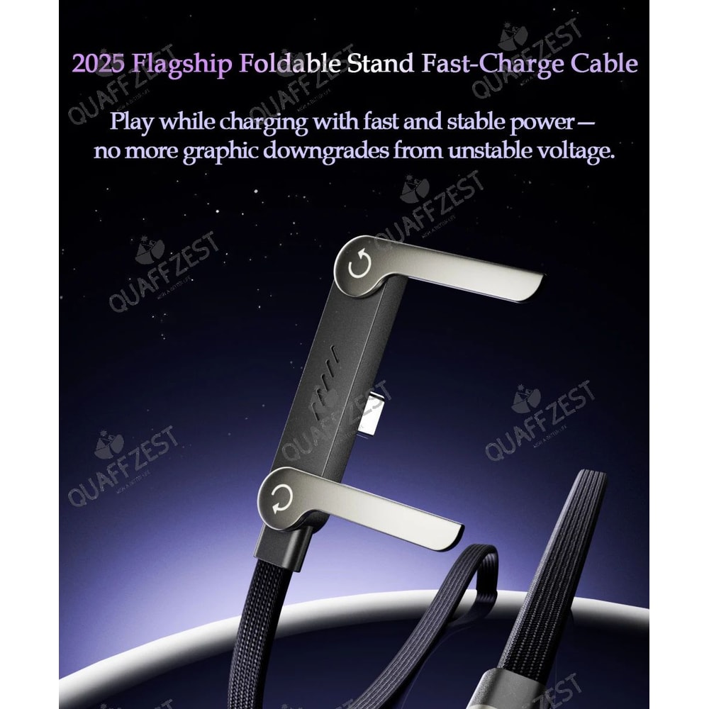 240W Fast Charging Foldable Phone Holder Cable 6