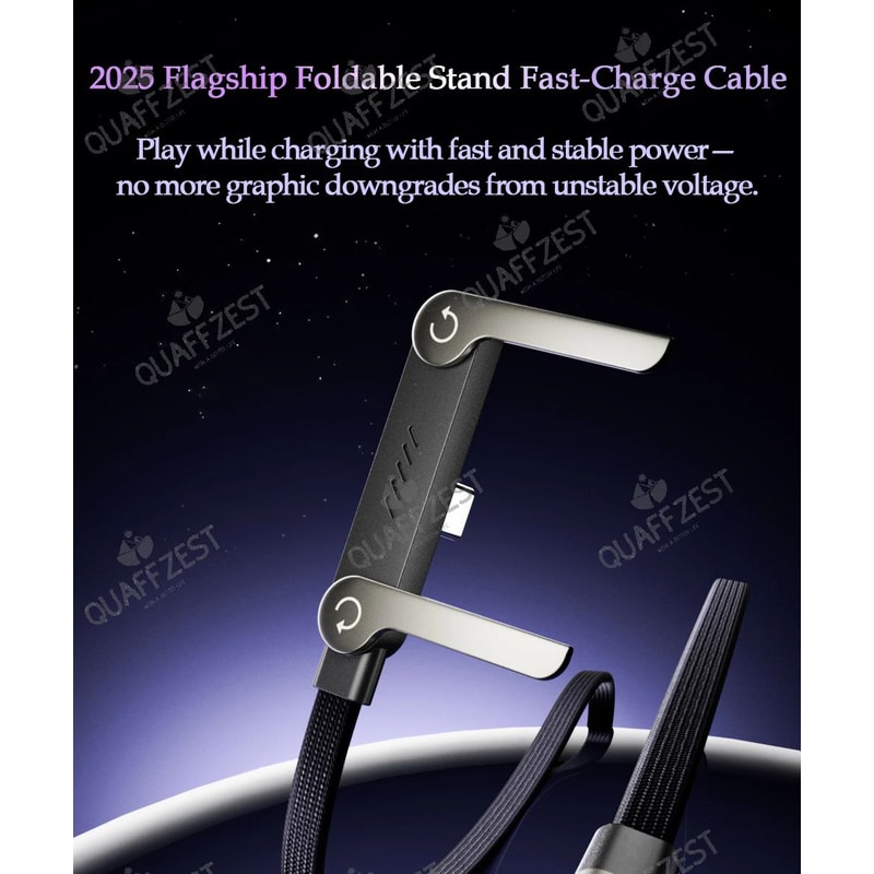 240W Fast Charging Foldable Phone Holder Cable 6