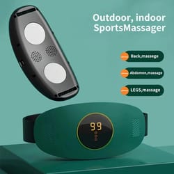 rechargeable ems slimming waist belt massager