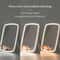 USB Tricolor LED Foldable Vanity Mirror Light 1