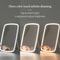 USB Tricolor LED Foldable Vanity Mirror Light 1