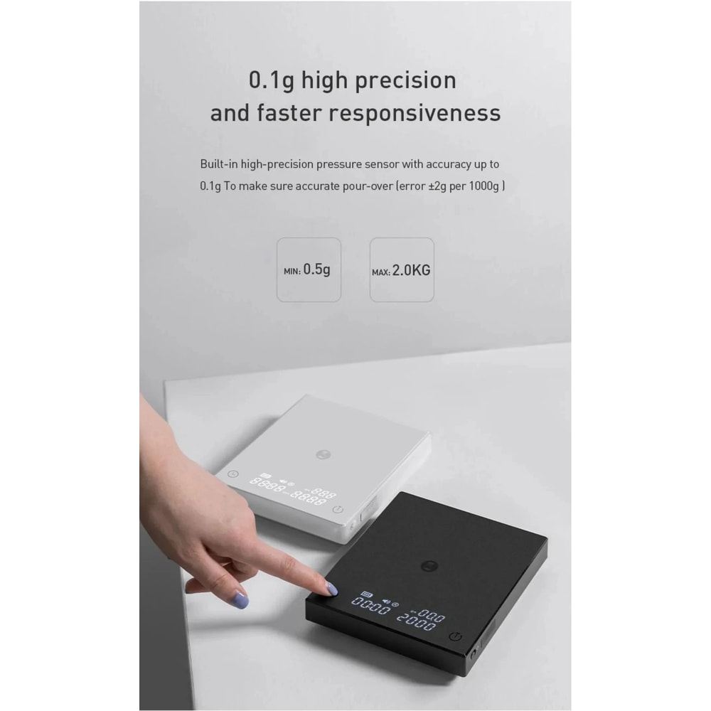 Timemore Black Mirror Coffee Scale With Timer 5