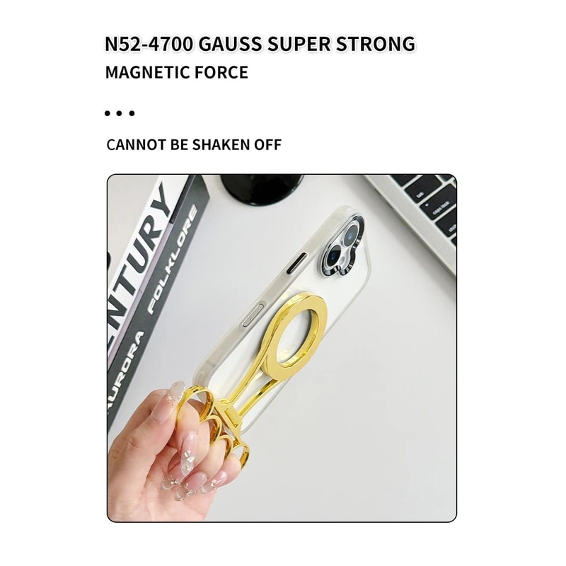 Dual Magnetic Phone Holder With 360 Rotation 3