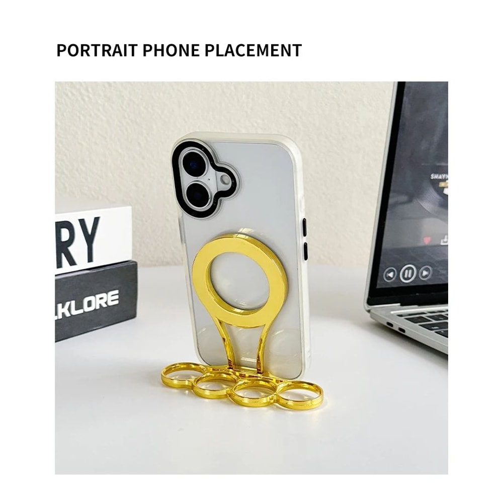 Dual Magnetic Phone Holder With 360 Rotation 8