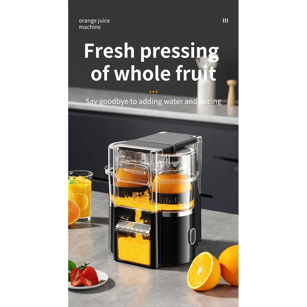 Dual Head Electric Citrus Juicer With Cleaning Brush 4