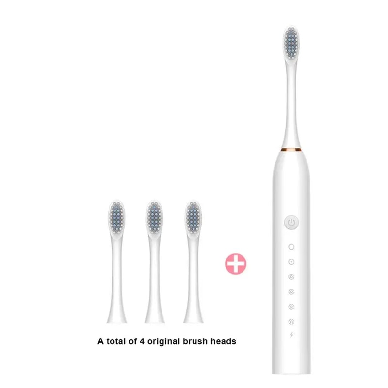 Sonic Electric Toothbrush With 6 Modes USB Rechargeable 12