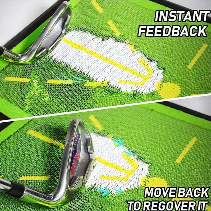 Golf Swing Training Strike Mat With Impact Track 3