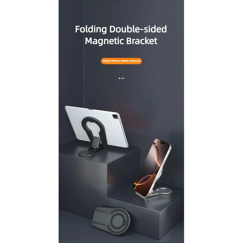MagSafe Magnetic Phone Grip Stand Foldable Dual Holder 6