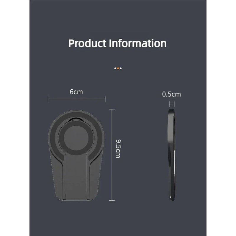 MagSafe Magnetic Phone Grip Stand Foldable Dual Holder 13