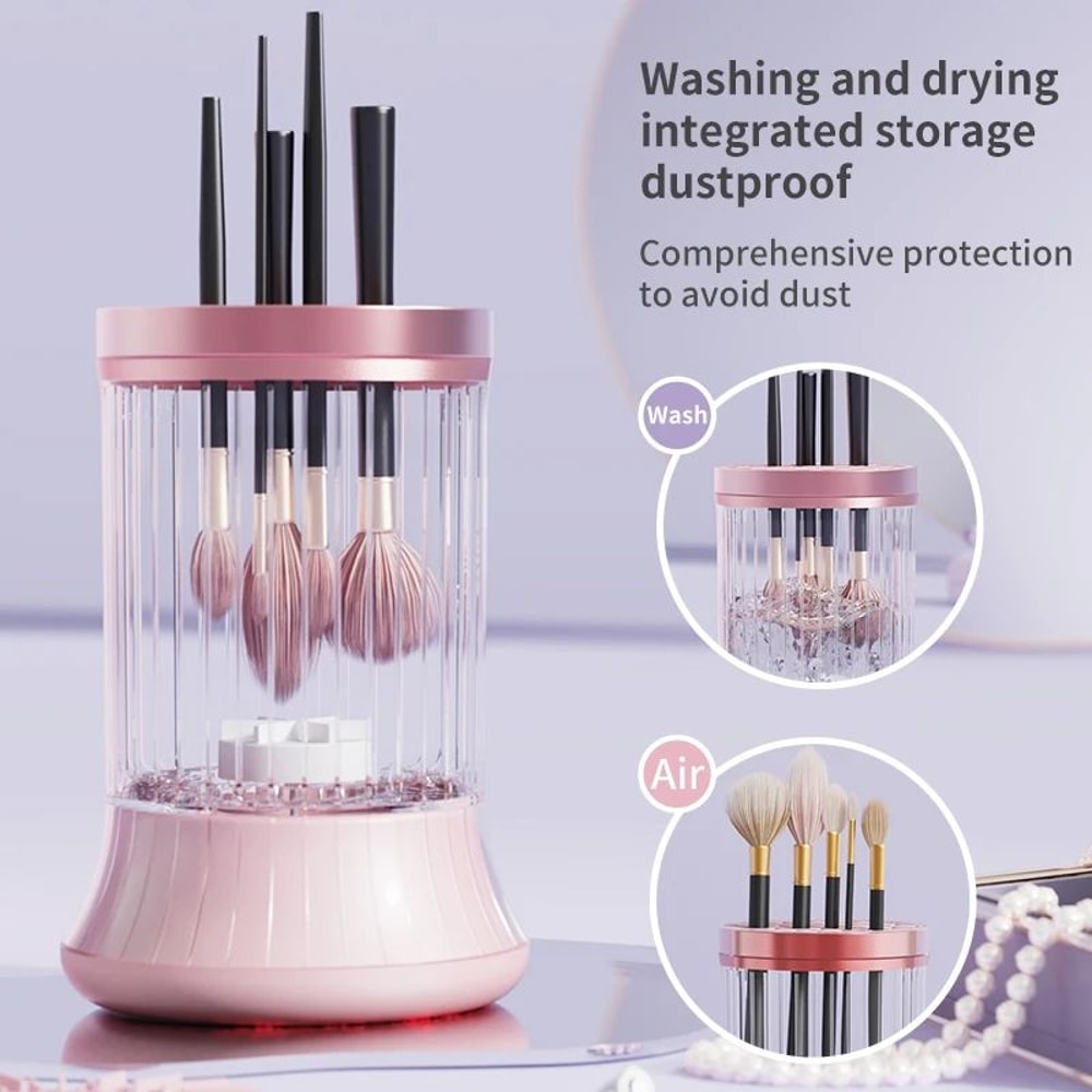Electric Makeup Brush Cleaner With Drying Function 3