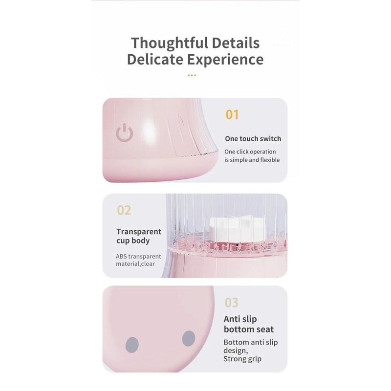 Electric Makeup Brush Cleaner With Drying Function 7