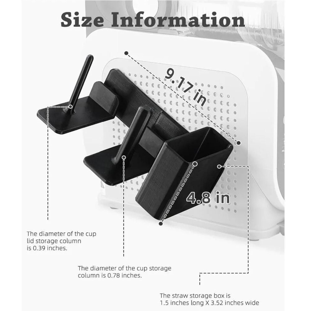 Ninja Slushie Machine Cup Organizer Holder 6