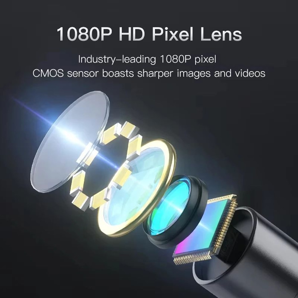 Industrial Endoscope Camera 43 Inch HD 1080P Dual Lens Borescope 2