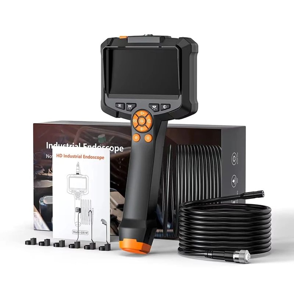 Industrial Endoscope Camera 43 Inch HD 1080P Dual Lens Borescope 5