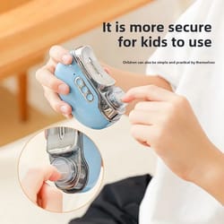 4 in 1 electric nail clipper with uv lamp and polisher