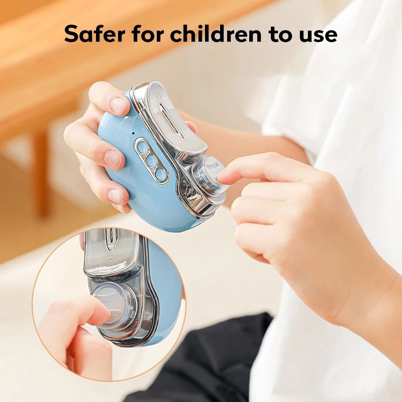 4 In 1 Electric Nail Clipper With UV Lamp And Polisher 4