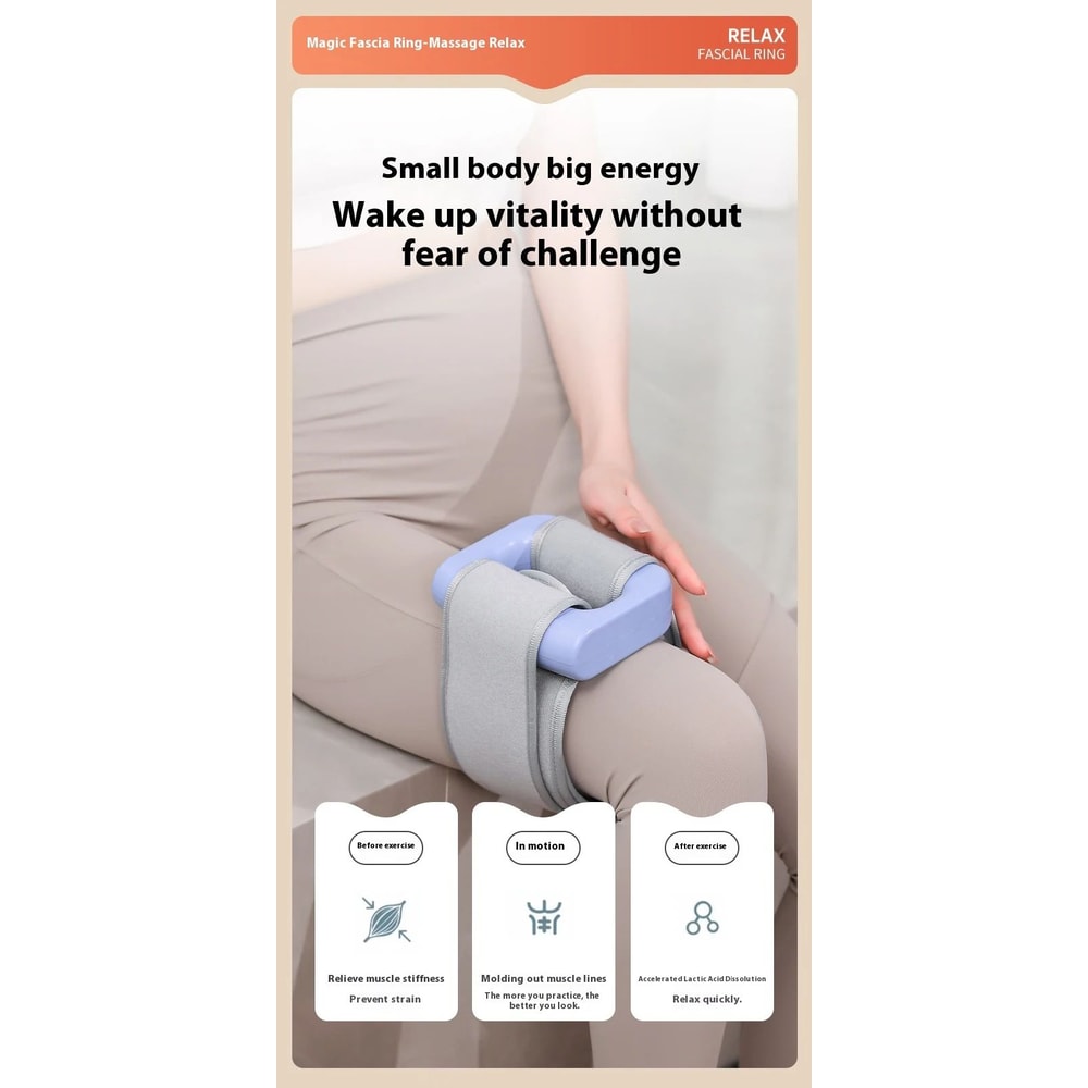 Electric Body Fascia Massage Ring With Vibration 12