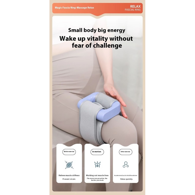 Electric Body Fascia Massage Ring With Vibration 12