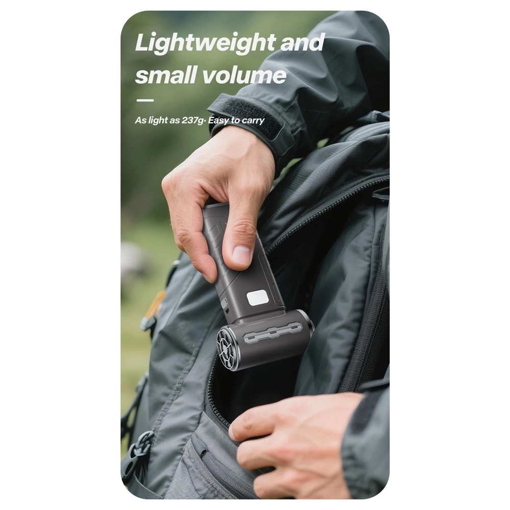 Rechargeable Turbo Air Blower With 3 Nozzles 5