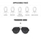 Pinhole Vision Correction Glasses Anti Fatigue Eye Care 13