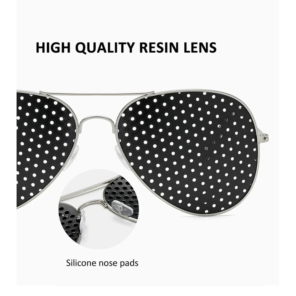 Pinhole Vision Correction Glasses Anti Fatigue Eye Care 16