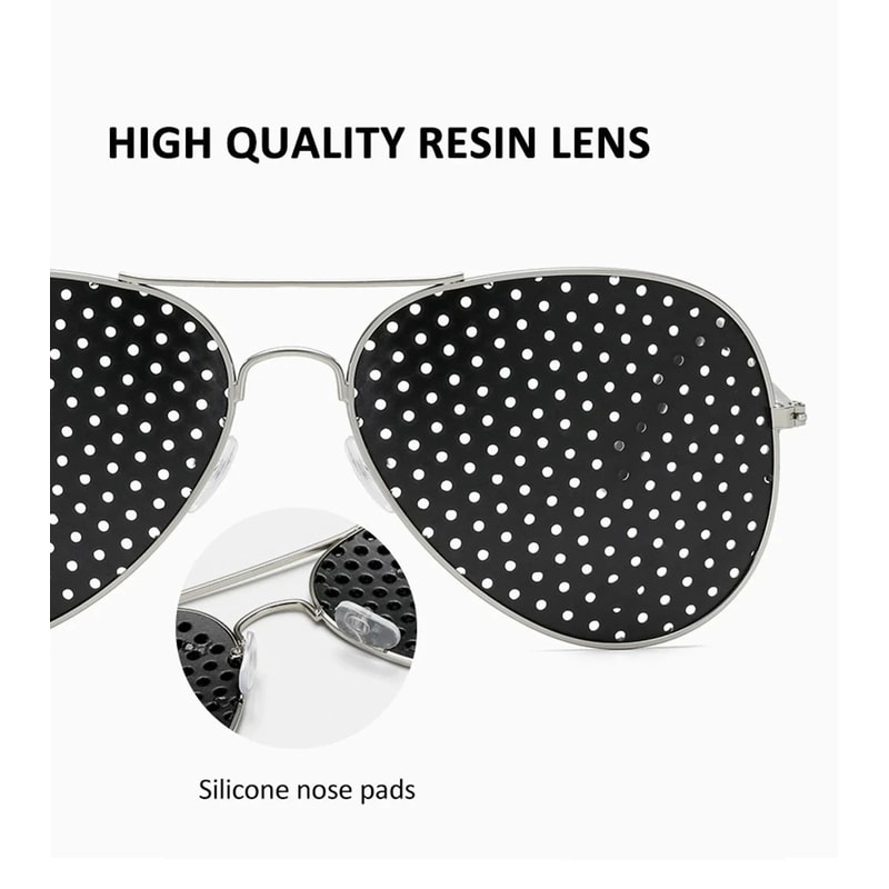 Pinhole Vision Correction Glasses Anti Fatigue Eye Care 16