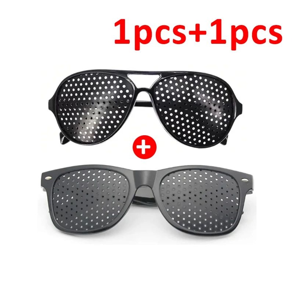 Pinhole Vision Correction Glasses Anti Fatigue Eye Care 28