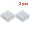 Transparent 2 Slot Battery Storage Case Box 8