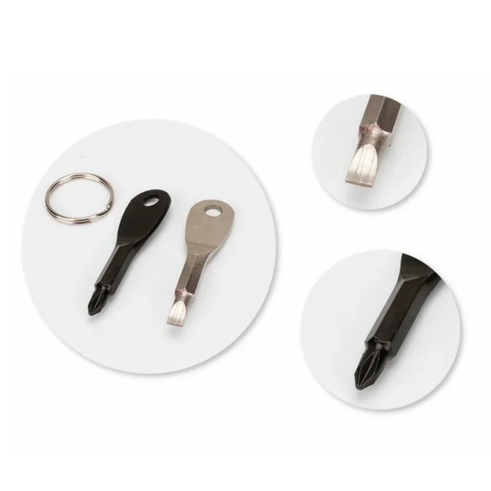 Multifunctional Emergency Key Screwdriver EDC Tool 4