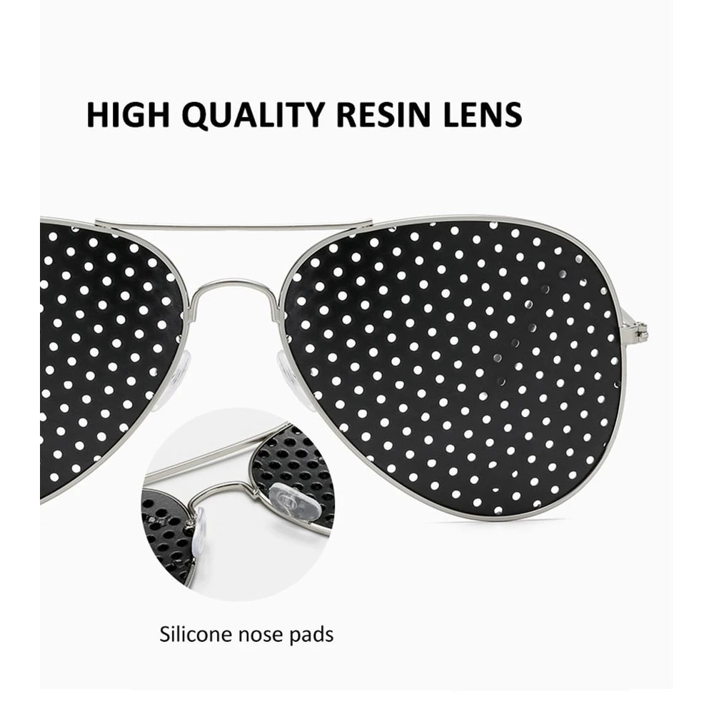 Pinhole Vision Correction Anti Fatigue Glasses 6