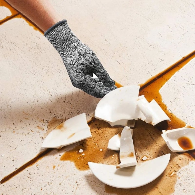 HPPE Level 5 Cut Resistant Safety Gloves 8