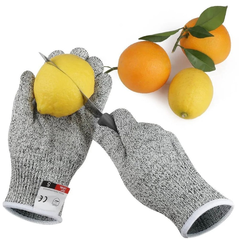 HPPE Level 5 Cut Resistant Safety Gloves 9