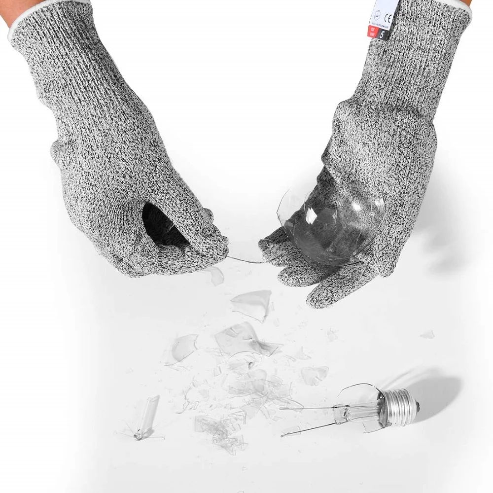 HPPE Level 5 Cut Resistant Safety Gloves 13