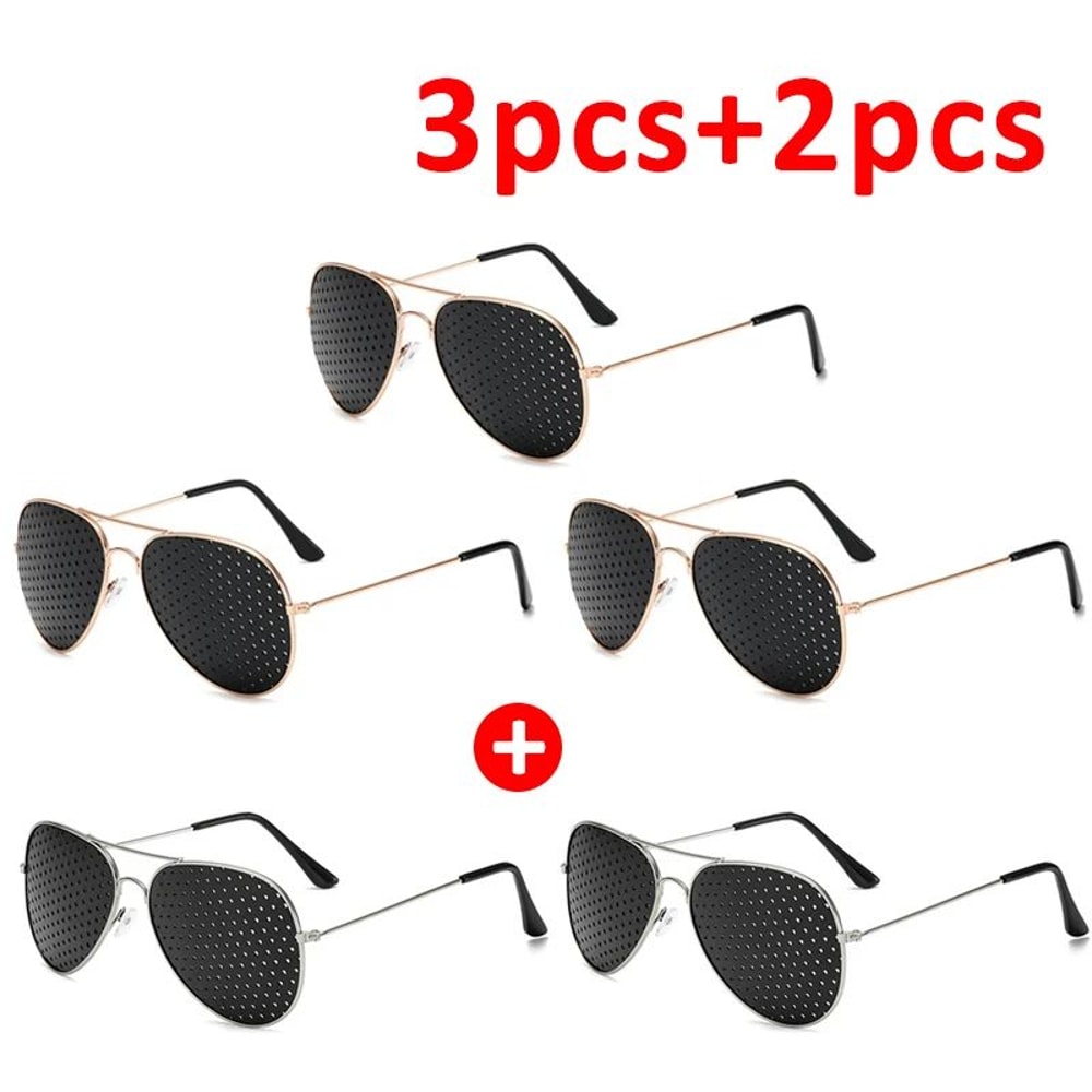 Anti Myopia Astigmatism Pinhole Vision Glasses 15
