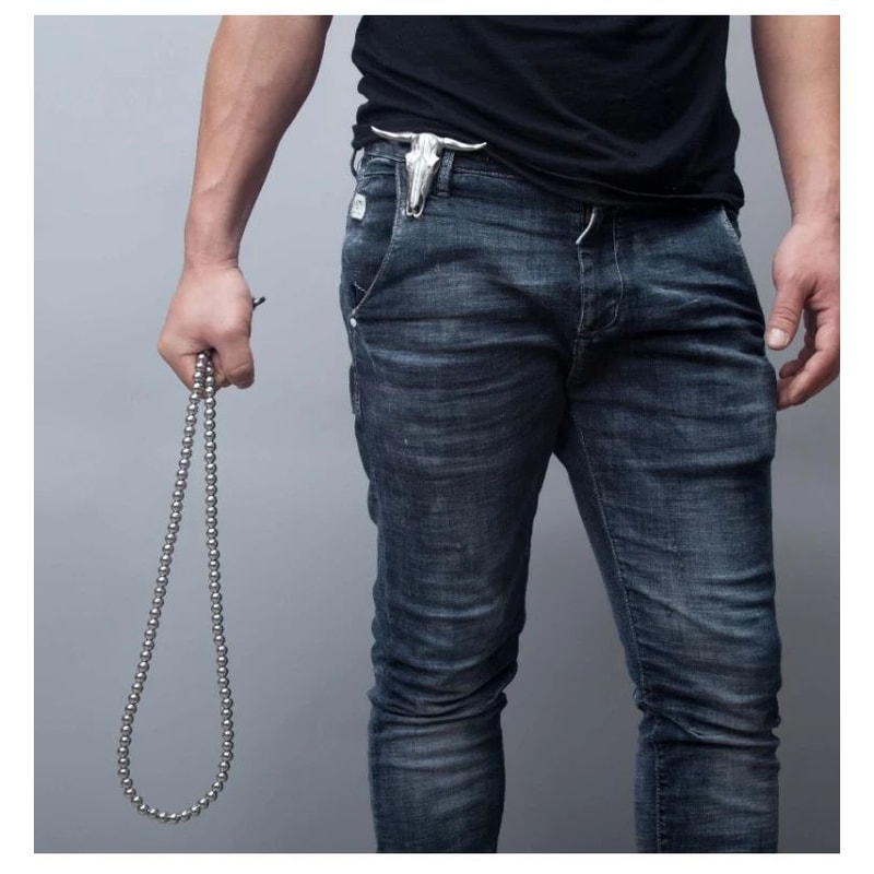 Tactical Buddha Beads Self Defense Necklace Chain 7