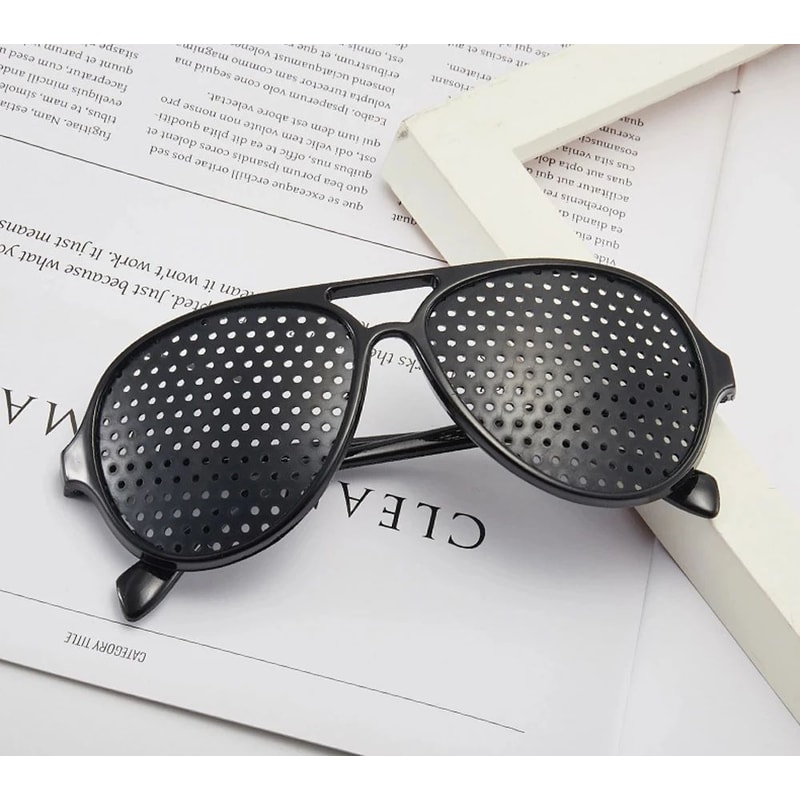 Anti Myopia Astigmatism Pinhole Vision Glasses For Natural Improvement 7