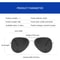 Anti Myopia Astigmatism Pinhole Vision Glasses For Natural Improvement 9