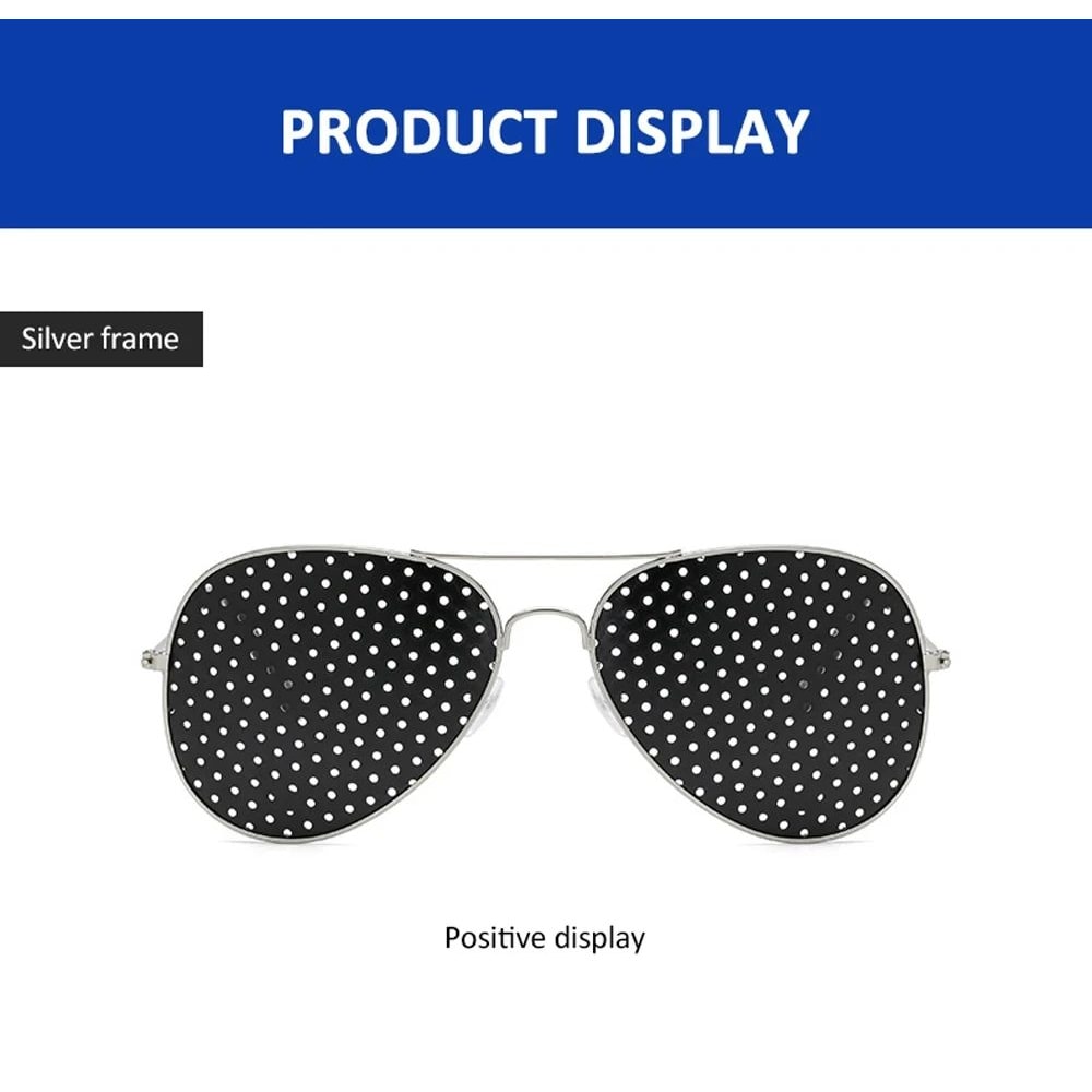 Anti Myopia Astigmatism Pinhole Vision Glasses For Natural Improvement 10