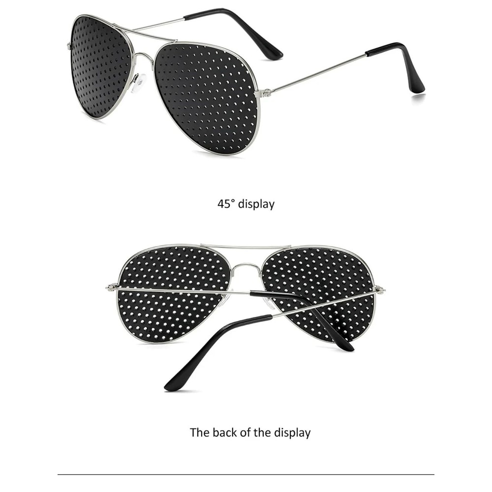 Anti Myopia Astigmatism Pinhole Vision Glasses For Natural Improvement 11
